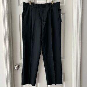 Cosani Zack Black Wool Blend Pants